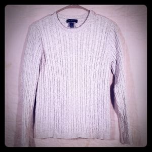 Karen Scott Cable knit sweater